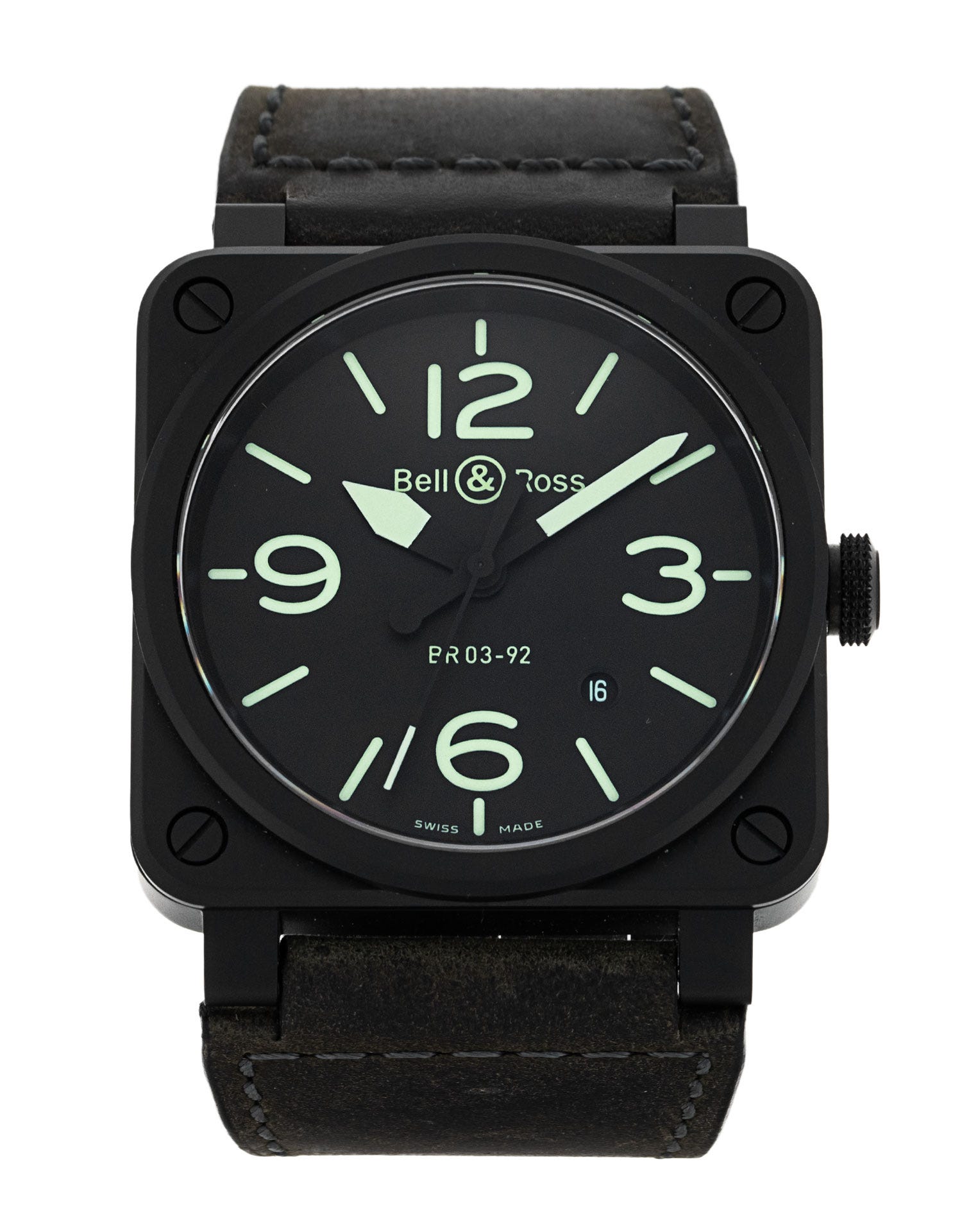 Bell and Ross BR03-92 BR0392-BL3-CE/SCA