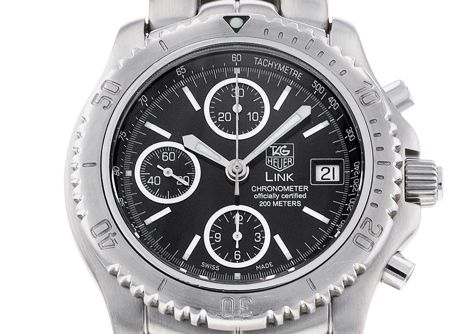 This TAG Heuer from its Link range is almost identical to the one worn by Jason Bourne