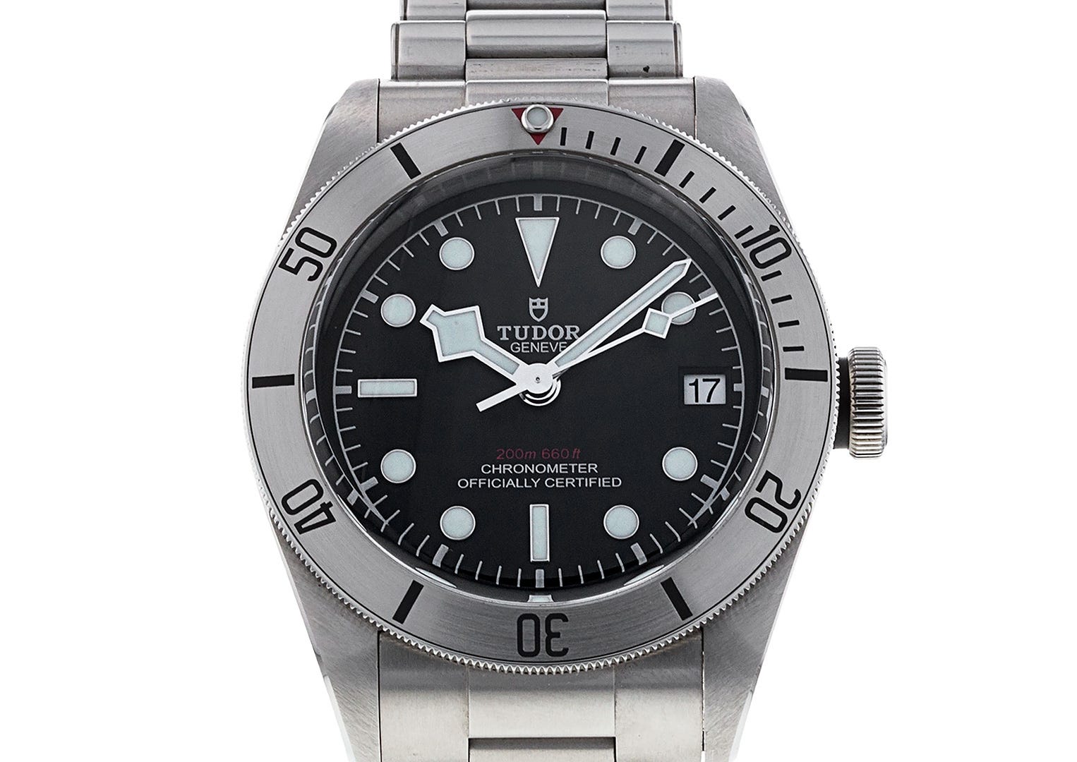 The no-BS, plain-bezel Heritage Black Bay. Battle scars not included