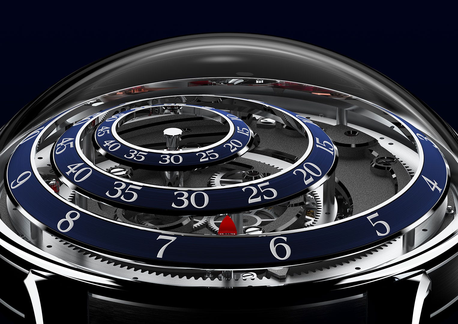 The unique Une Folle Journée with its “floating” circular rings