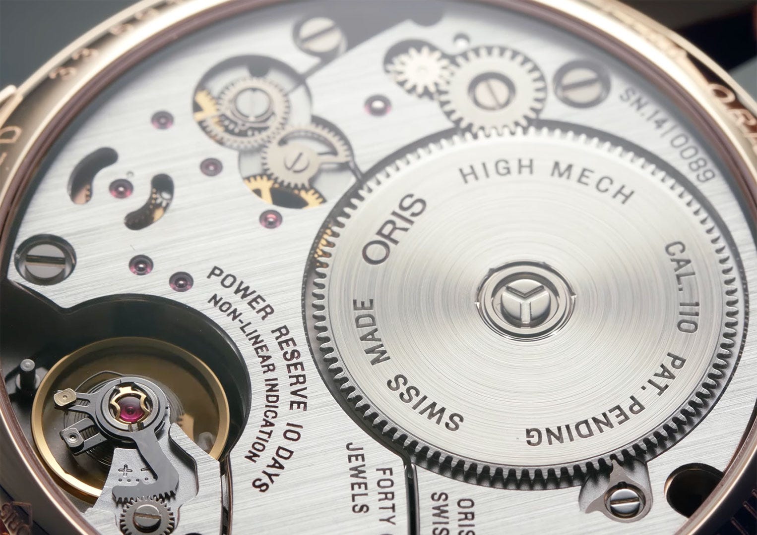 The Oris Calibre 110 was first introduced in 2014