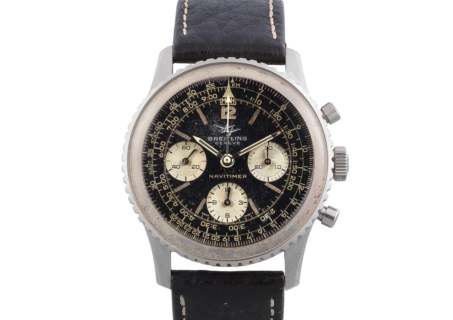 Also seen in Thunderball is a Breitling Navitimer Reference 308