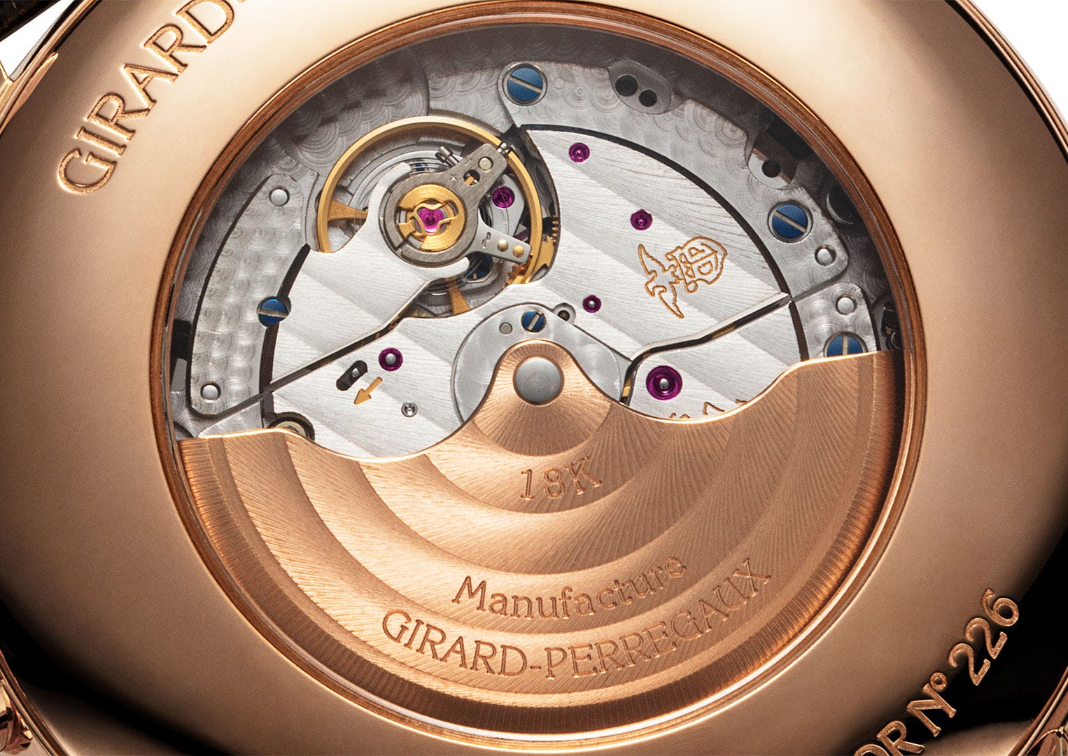 Girard-Perregaux watches are made in La Chaux-de-Fonds, Switzerland