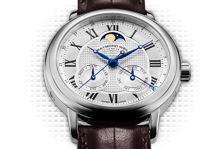 Raymond Weil Maestro Automatic Moon Phase front